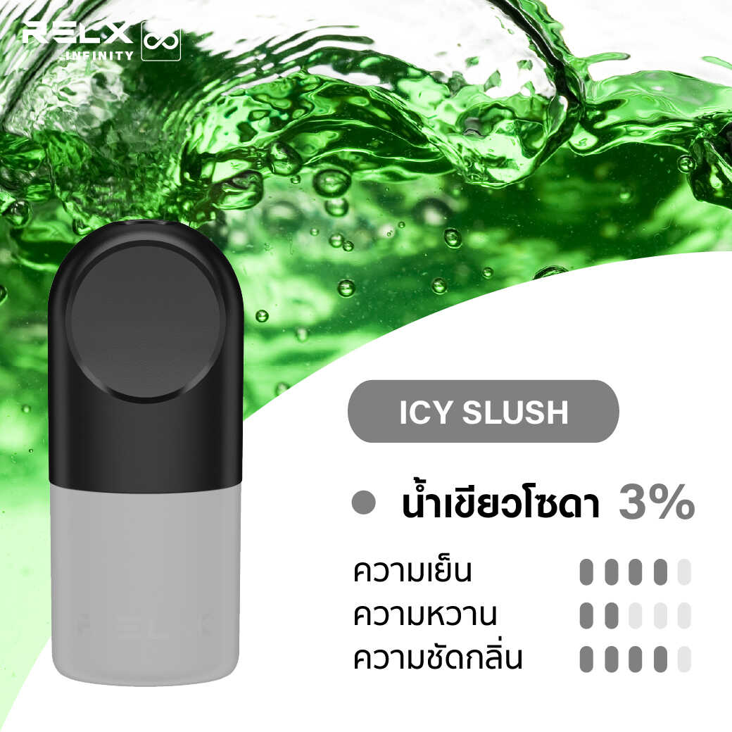 RELX INFINITY SINGLE POD ICY SLUSH 1 | RELX Thailand RELX INFINITY SINGLE POD ICY SLUSH 1