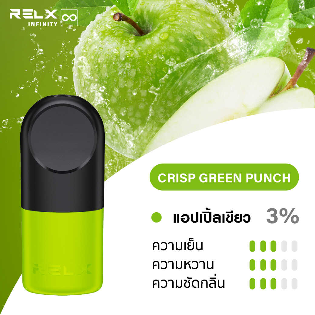 relx infinity CRISP GREEN PUNCH | RELX Thailand relx infinity CRISP GREEN PUNCH